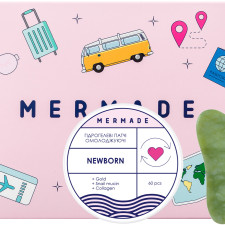 Набор Mermade Гидрогелевые патчи Newborn + Нефритовый скребок Гуаша mini slide 1