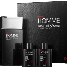 Набір косметики для чоловіків Konad Iloje Flobu Homme Basic Kit 2 Set Тонер + Емульсія 140 + 30 + 140 + 30 мл mini slide 1