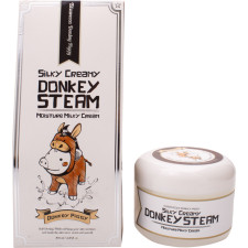 Крем для шкіри Молочний Зволожувальний Elizavecca Silky Creamy Donkey Steam Moisture Milky Cream 100 мл mini slide 1