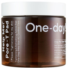 Тонер-диски для обличчя One-Day's You Help Me Pore-t Pad з ефектом пілінгу 60 шт mini slide 1