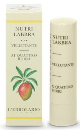 Поживна помада для губ Lerbolario на основі чотирьох олій 4.5 мл