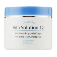 Зволожувальний ампульний крем для обличчя Jigott Vita Solution 12 Moisture Ampoule Cream 100 мл mini slide 1