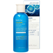 Зволожувальна емульсія Farmstay Collagen Water Full Moist Emulsion з колагеном 200 мл mini slide 1