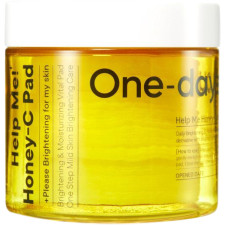 Тонер-диски для обличчя One-Day's You Help Me Honey-c Pad з прополісом та вітаміном 60 шт mini slide 1