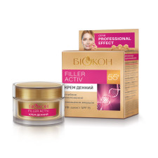 Денний крем Біокон Professional Effect Filler Activ 55+ 50 мл mini slide 1