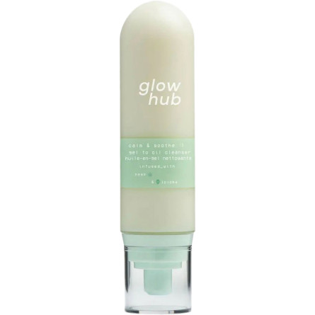 Гідрофільний гель для очищення Glow Hub Calm & Soothe Gel To Oil Cleanser 120 мл