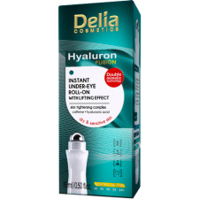 Роликовий крем-гель для повік Delia Cosmetics Hyaluron Fusion Омолоджувальний 50+ 15 мл mini slide 1