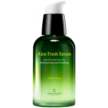 Сыворотка The Skin House увлажняющая и успокаивающая с экстрактом алоэ Aloe Fresh Serum 50 мл