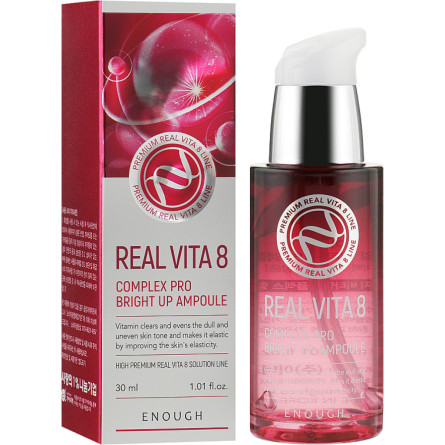 Сыворотка для лица Enough Витамины Real Vita 8 Complex Pro Bright Up Ampoule 30 мл