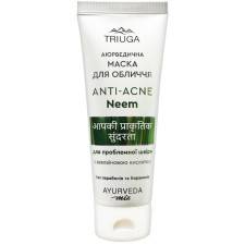 Маска для лица Triuga Anti-Acne Neem Аюрведическая для проблемной кожи 75 мл mini slide 1