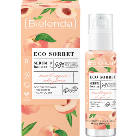 Сироватка Bielenda Sorbet Peach Поживна Зволожувальна 30 мл