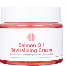 Відновлювальний крем для обличчя з олією лосося Eyenlip Salmon Oil Revitalizing Cream 80 г mini slide 1