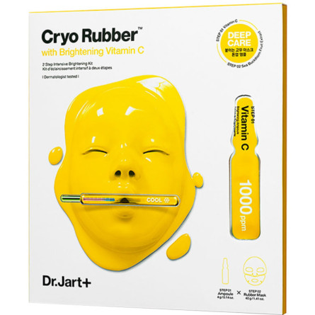 Альгинатная маска Dr.Jart+ Cryo Rubber Mask with Brightening Vitamin C осветляющая 44 г