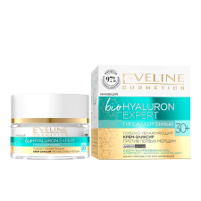 Ультра-увлажняющий крем-эликсир для лица Eveline Cosmetics Bio Hyaluron Expert 30+ 50 мл mini slide 1