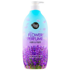 Гель для душа с ароматом лаванды и сирени Aekyung Shower Mate perfumed lavender & lilac 900 мл mini slide 1