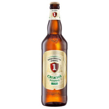Пиво Перша приватна броварня Свежий разлив светлое 4,8% 0,65л mini slide 1