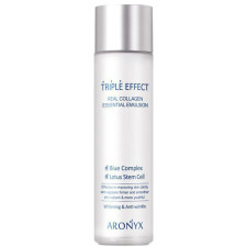 Антивікова емульсія для обличчя Medi Flower Aronyx Triple Effect Real Collagen Essential Emulsion з колагеном 150 мл mini slide 1