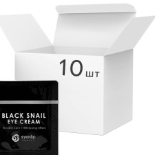 Крем для шкіри навколо очей Eyenlip Black Snail Eye Cream з муцином равлики набір пробників 1.5 мл х 10 шт mini slide 1