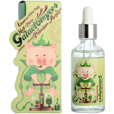 Сироватка для обличчя Галактомісіс Elizavecca Witch Piggy Hell-Pore Galactomyces Premium Ample 97% 50 мл