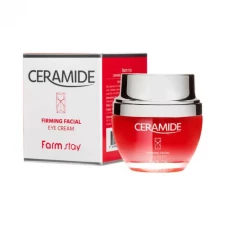 Зміцнювальний крем для шкіри навколо очей FarmStay Ceramide Firming Facial Eye Cream з керамідами 50 мл mini slide 1