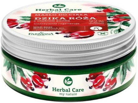 Відновлюючий гель-масло для тіла Farmona Herbal Care Шипшина + масло перилли 200 мл