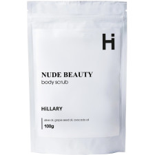 Скраб для тіла парфумований Hillary Nude Beauty Body Scrub 100 г mini slide 1