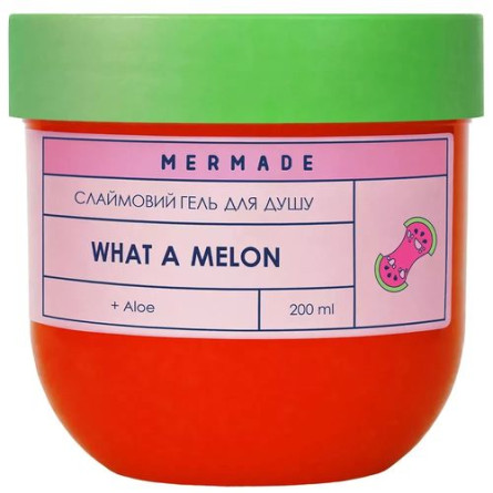 Слайм-гель для душу Mermade What a Melon 200 г