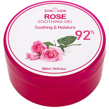 Зволожуючий гель для шкіри з трояндою Shinsiaview Rose Soothing Gel 92% 300 мл mini slide 1