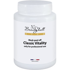 Альгінатна маска для обличчя Beautyhall ALGO peel off mask Vitality Енергія з женьшенем 200 г mini slide 1