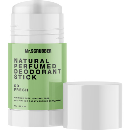 Натуральный парфюмированный дезодорант Mr.Scrubber So Fresh 50 мл slide 1