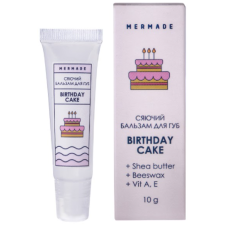 Сяючий бальзам для губ Mermade Birthday Cake 10 мл mini slide 1