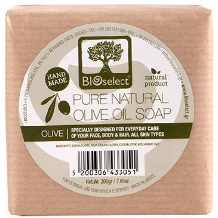 Натуральное мыло BIOselect с оливковым маслом 200 г