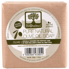 Натуральное мыло BIOselect с оливковым маслом 200 г mini slide 1