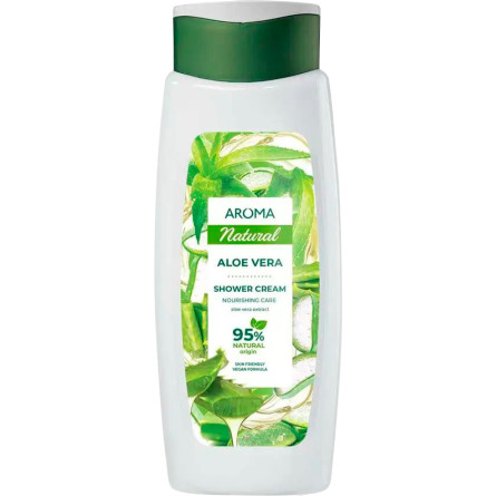 Крем для душу Aroma Natural Aloe Vera 400 мл