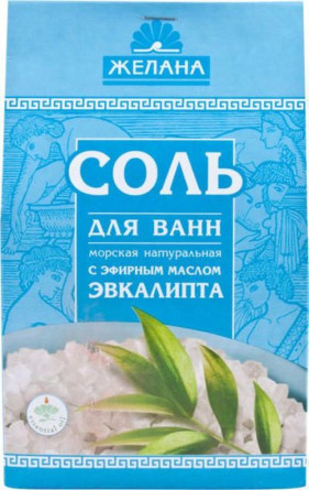 Соль для ванн Желана Эвкалипт 500 г