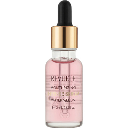 Зволожуюча інтенсивна сироватка для обличчя Revuele Moisturizing Intense Serum Watermelon Кавун 30 мл