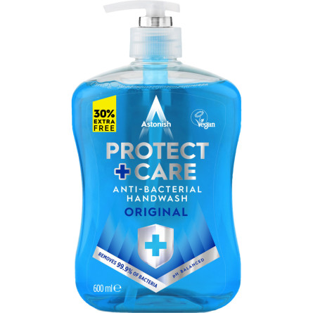 Антибактериальное мыло Astonish Защита и забота оригинальное 600 мл slide 1