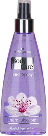 Парфюмированный спрей Belle Jardin для тела Body Care Cherry Blossom (фиолетовый) 180 мл