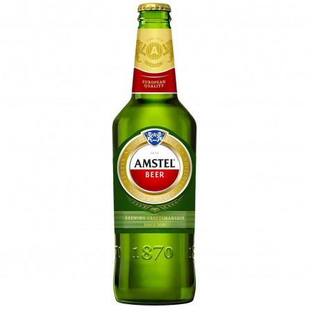Пиво Amstel світле 5% 0,5л slide 1