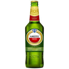 Пиво Amstel светлое 5% 0,5л mini slide 1