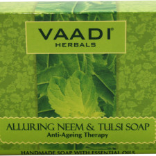 Мило Vaadi Herbals Нім і Туласі 75 г mini slide 1