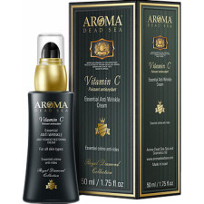 Крем для обличчя Aroma Dead Sea проти зморщок і пігментації з вітаміном C 50 мл mini slide 1