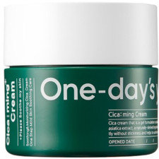 Заспокійливий крем для обличчя One Day's You Cicaming Cream 50 мл mini slide 1