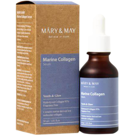 Сыворотка для лица Mary&May с Коллагеном Marine Collagen Serum 30 мл