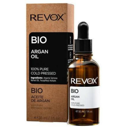 Арганова олія Revox B77 Bio для обличчя тіла та волосся 30 мл