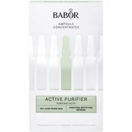 Ампули Babor Ampoule Concentrates SOS Active Purifier для проблемної шкіри обличчя 2 мл х 7 шт