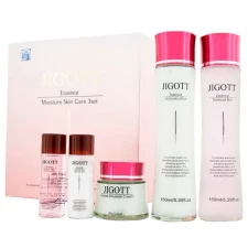 Набір для догляду за обличчям Jigott Гіалурон Essence Moisture Skin Care 3SET mini slide 1