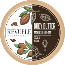Баттер для тіла Revuele Morocco Dream Cocoa & Argan Body Butter з какао та аргановою олією 200 мл mini slide 1
