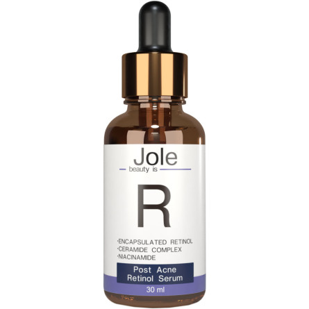 Сыворотка от следов пост-акне Jole Retinol encapsulated for Post-Acne Serum с ретинолом, гиалуроновой кислотой, керамидами 30 мл