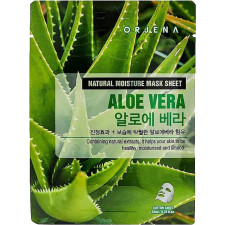 Тканинна маска для обличчя Orjena Natural Moisture Aloe Vera Mask Sheet з алое екстрактом 23 мл mini slide 1